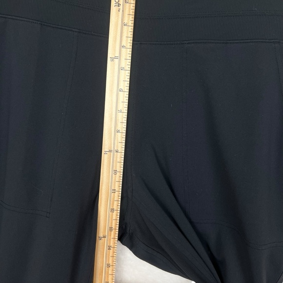 Athleta Venice High Rise Jogger Black Sz L Casual Travel Comfy Pullon - Picture 14 of 15